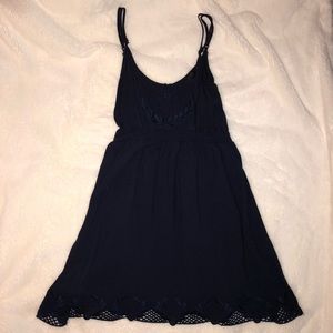 Navy blue dress